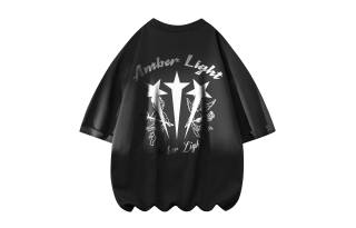 AMBER LIGHT T Shirts Unisex Crew Neck Thin Straight Fit