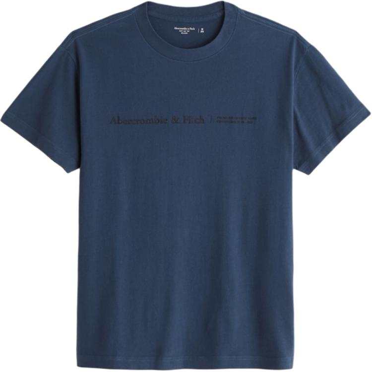 Abercrombie&Fitch T Shirt Men's Marine Blue
