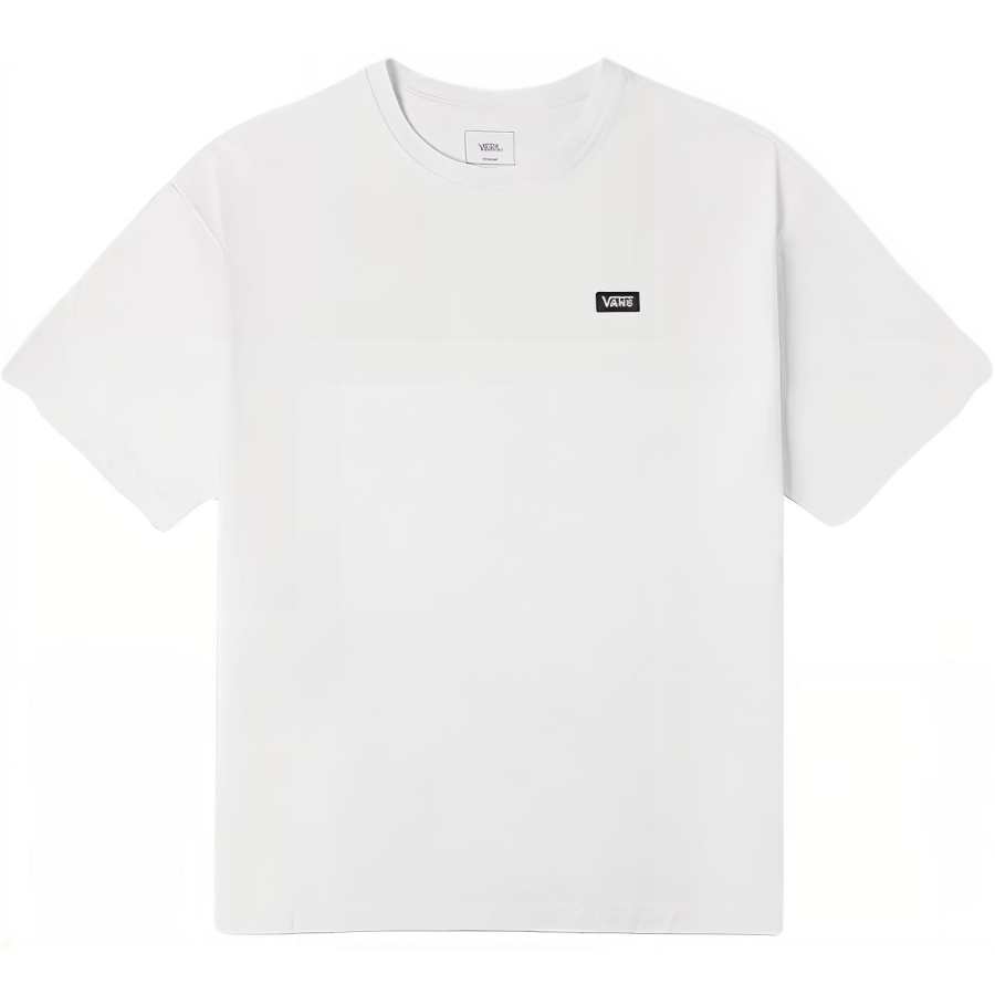 Vans T Shirts Unisex White Crew Neck Moderate Straight Fit