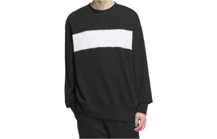 Adidas Adidas Sweatshirts Unisex Black Crew Neck Moderate Other