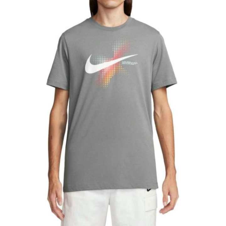 Nike Nike T Shirts Men's Gray Crew Neck