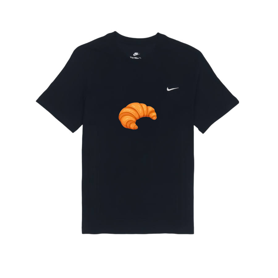 Nike Nike T Shirts Unisex Black Crew Neck Moderate Straight Fit