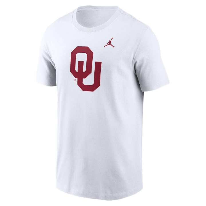 Jordan Jordan Oklahoma Sooners Primetime Logo Men's Nike College T Shirt
