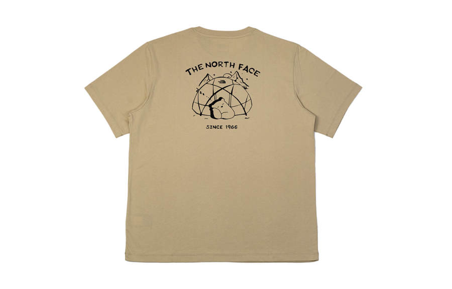THE NORTH FACE T Shirt Unisex Gravel Sand