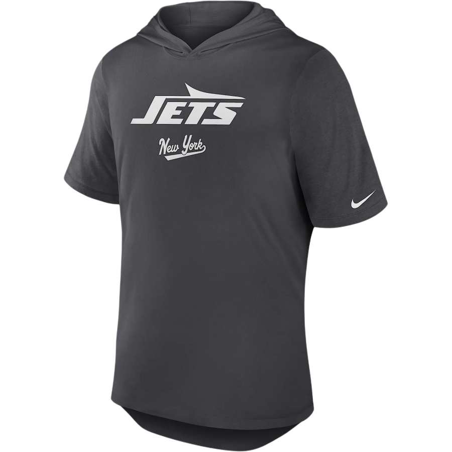 Nike Nike New York Jets Men's Nike Dri FIT Nfl Hooded T Shirt
