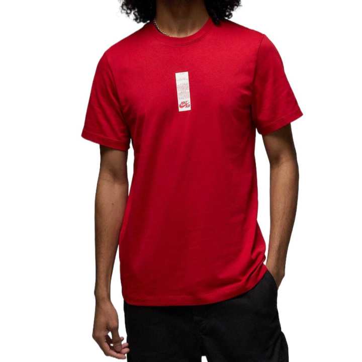 Jordan Jordan BRANDAJ1 SS25 T Shirt Men's School Team Red/White