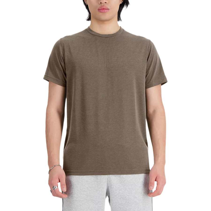 New Balance New Balance T Shirt R.W. Tech With Dri Release T Shirt Men's Mushroom