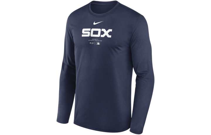 Nike Nike Chicago White Sox Authentic Collection Practice T Shirt Men's Marine Blue