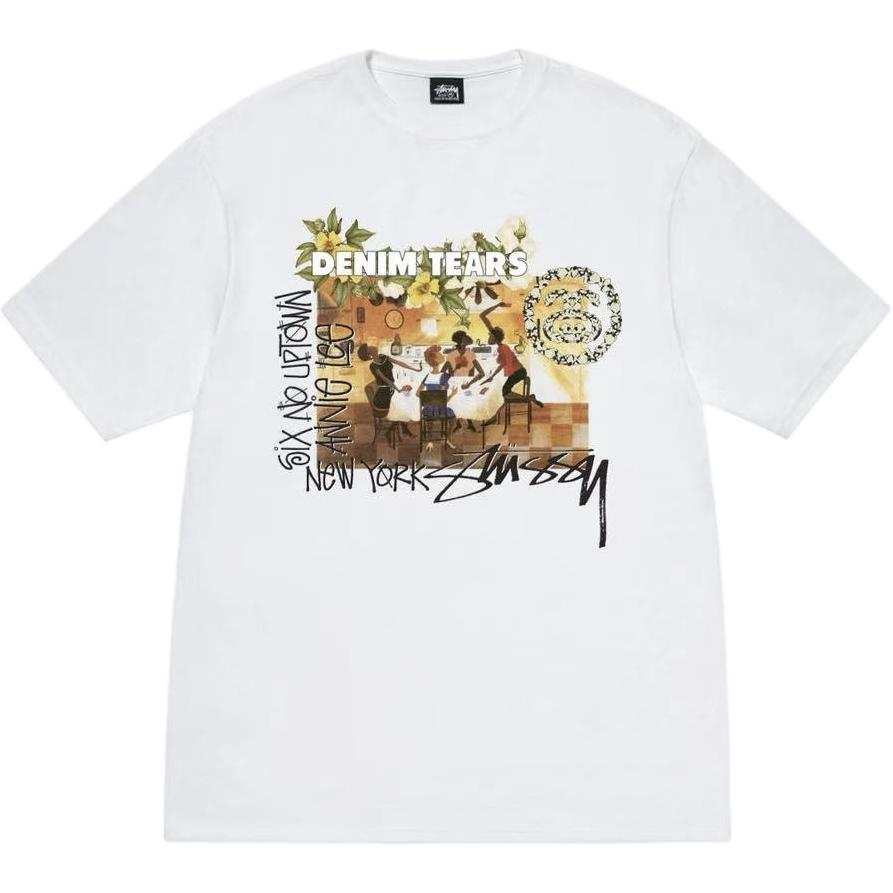 Stussy x Denim Tears Annie Lee printed T-shirt