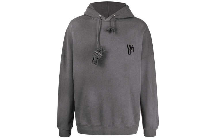 WE11DONE WE11DONE Glow In The Dark Teddy Hoodie
