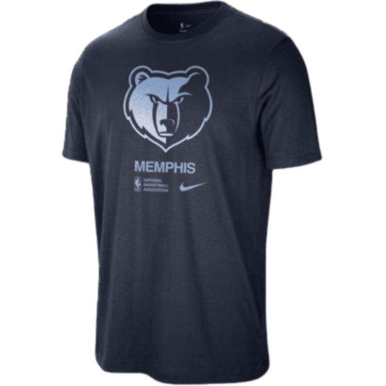 Nike Nike x NBA Memphis Grizzlies T Shirt Unisex Collegiate Marine Blue