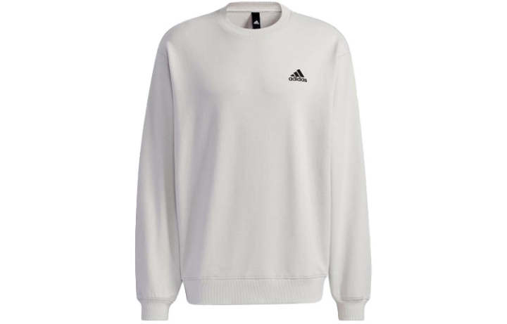 Adidas Adidas Sweatshirts Men's Light Gray Crew Neck Moderate Regular