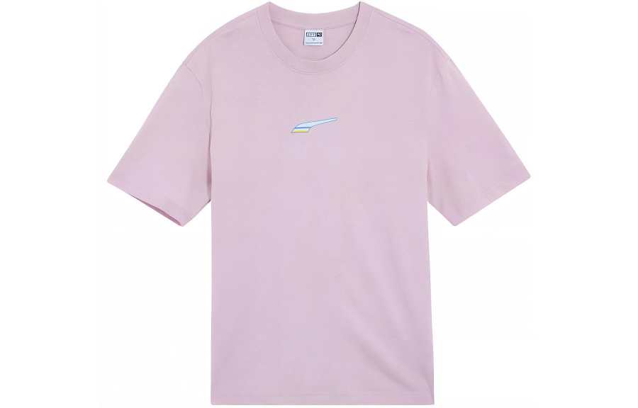 PUMA T Shirt Unisex Light Purple