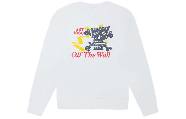 Vans Vans Sweatshirts Unisex White Crew Neck Moderate Regular