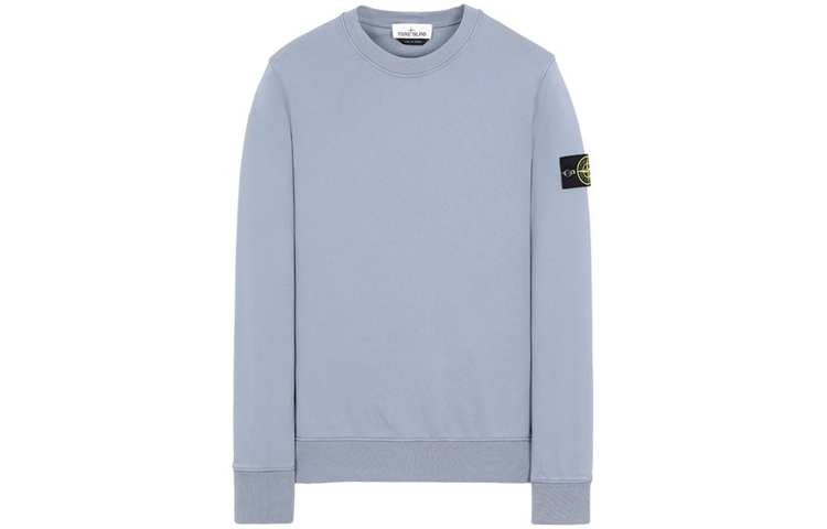STONE ISLAND Sweatshirts Men's Pink/Blue Crew Neck Moderate Regular
