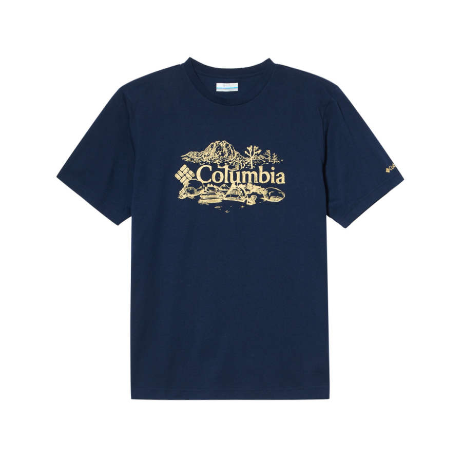 Columbia T Shirt Men's Navy Blue