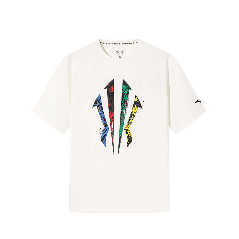 Anta T Shirt Unisex Vanilla White