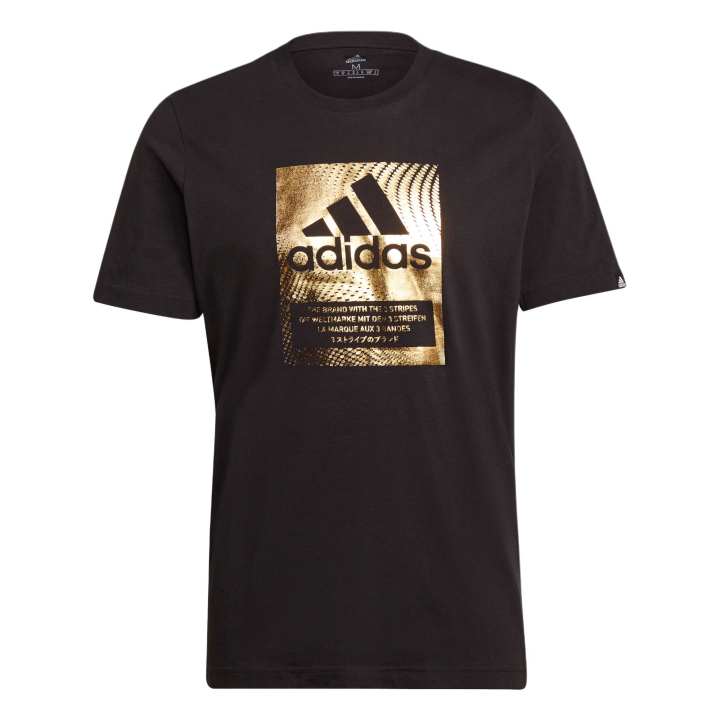 Adidas Adidas T Shirt Men's Black/Gold