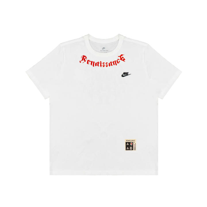 Nike Nike T Shirts Unisex White Crew Neck Moderate Straight Fit