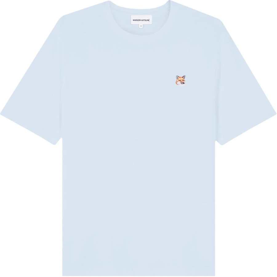 Maison Kitsune Maison Kitsuné Fox Head Patch Crewneck T Shirt