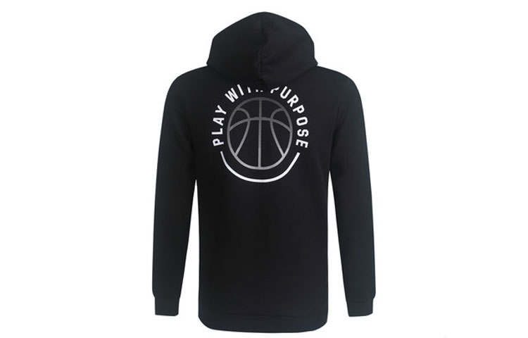 Adidas Neo Sweatshirts Men's Black Hooded Moderate Regular