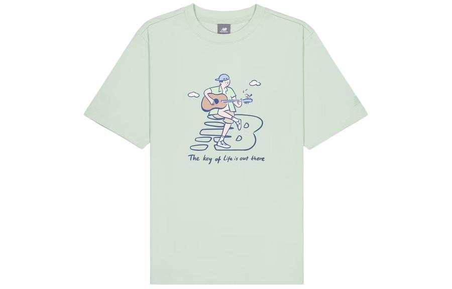 New Balance New Balance SS24 T Shirt Unisex Green