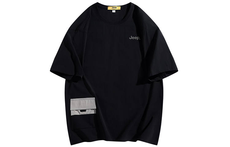 Jeep T Shirts Unisex Crew Neck Thin Straight Fit