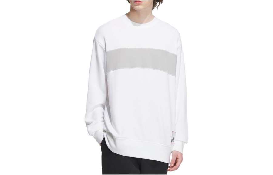Adidas Adidas Sweatshirts Unisex White Crew Neck Moderate Other
