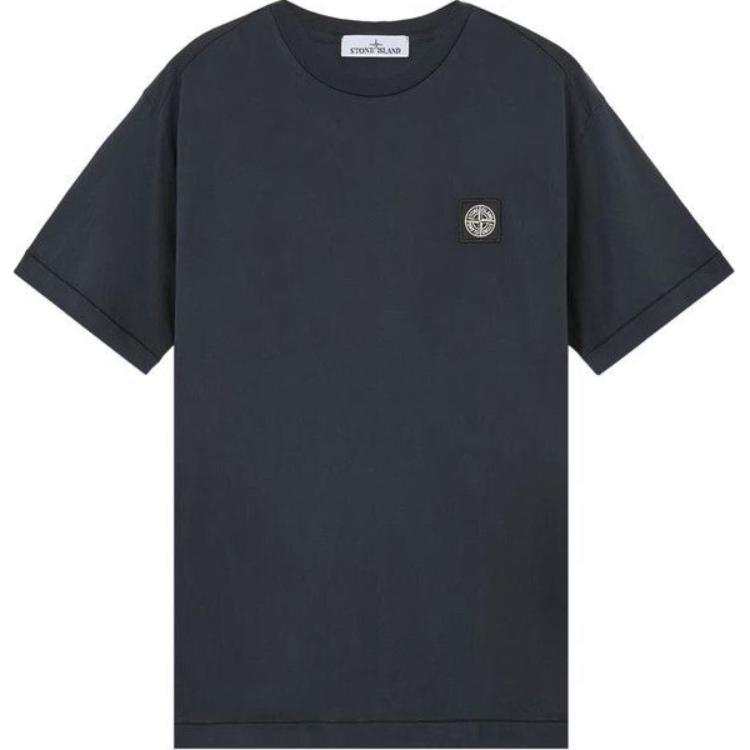 STONE ISLAND Compass Patch Crewneck T Shirt