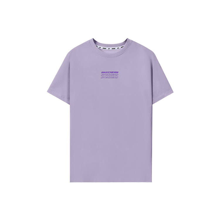 Skechers T Shirt Unisex Orchid Purple 01X5