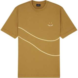Paul Smith Ps Paul Smith Logo Detailed Crewneck T Shirt