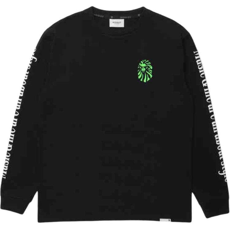 A BATHING APE Bape Black Jazz L/S Tee