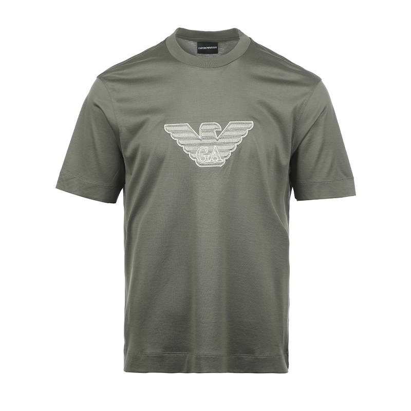 EMPORIO ARMANI SS25 T Shirt Men's Green
