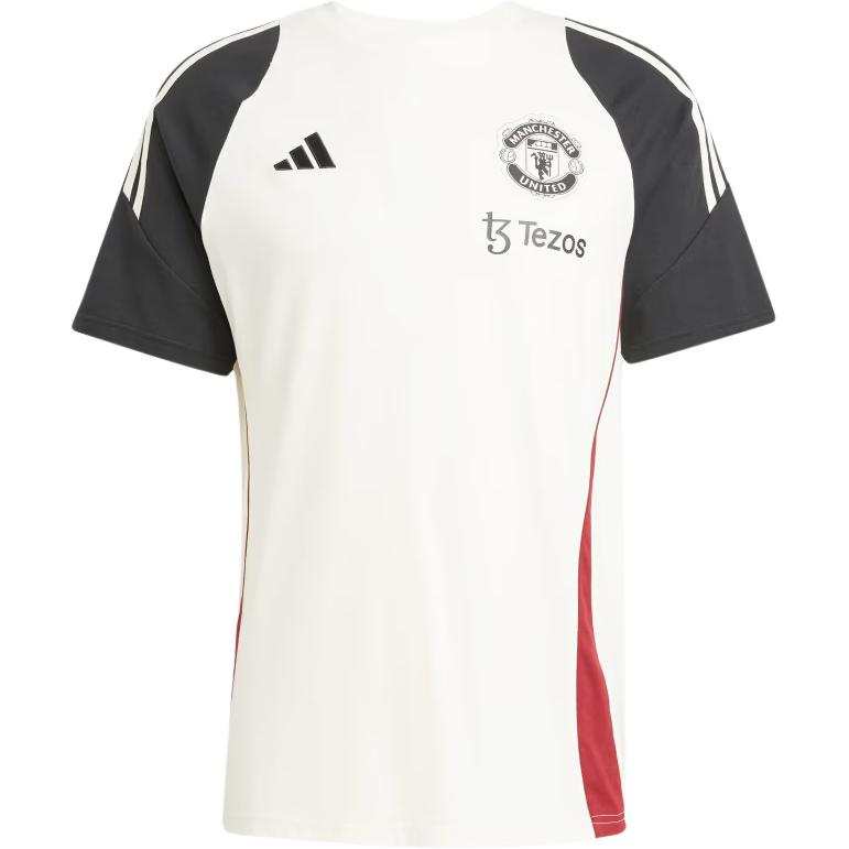 Adidas Adidas Manchester UnitedTiro 24 FW24 T Shirt Men's Ecru