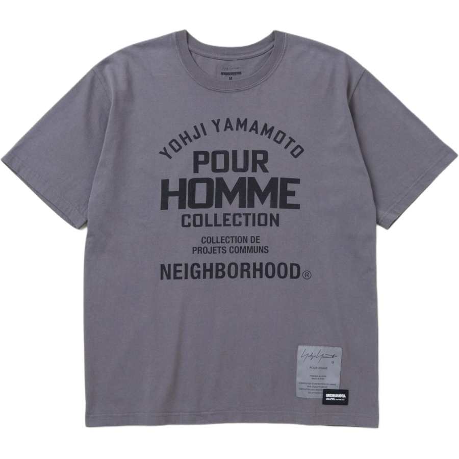 Neighborhood x Neighbourhood slogan-print T-shirt