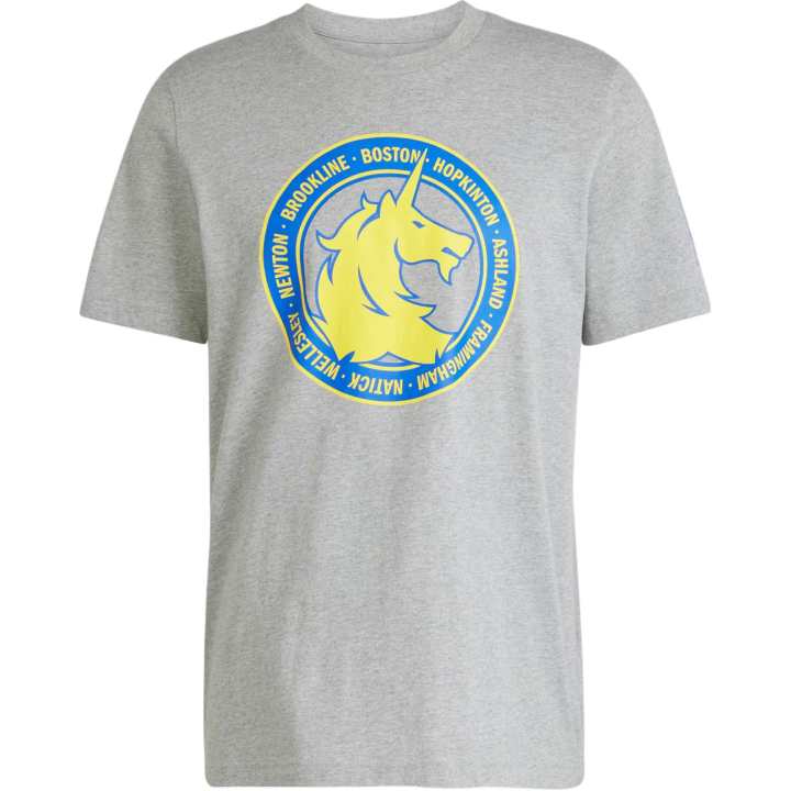 Adidas Adidas Boston Marathon 2025 Logo Graphic Tee