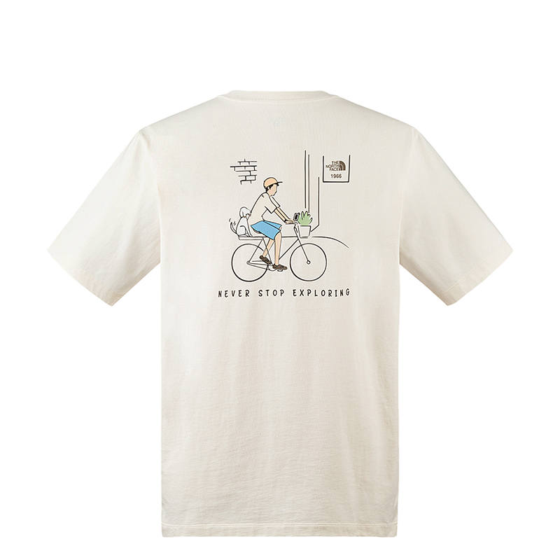 THE NORTH FACE Urban Exploration T Shirt Unisex Dune White