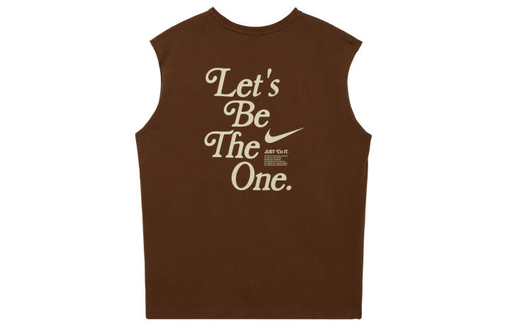 Nike Nike T Shirts Men's Cocoa Crew Neck Moderate