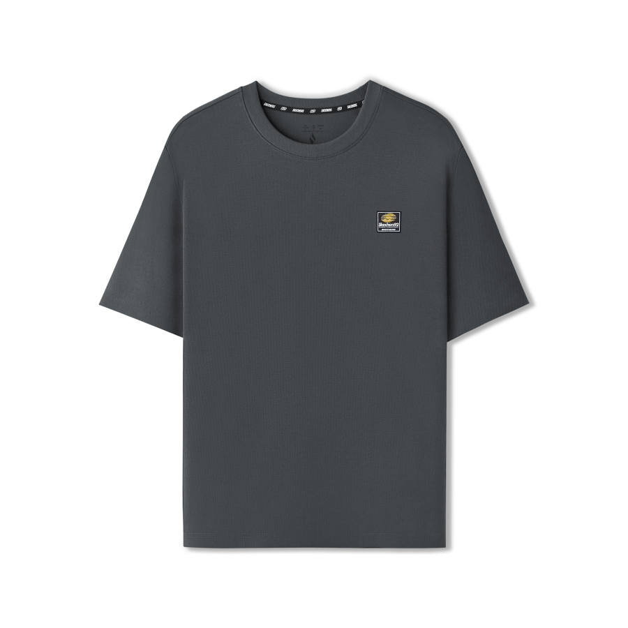 Skechers Sportlife T Shirt Unisex Oyster Black