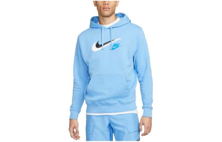Nike Nike Sweatshirts Men's Sky Blue Hooded Moderate Other