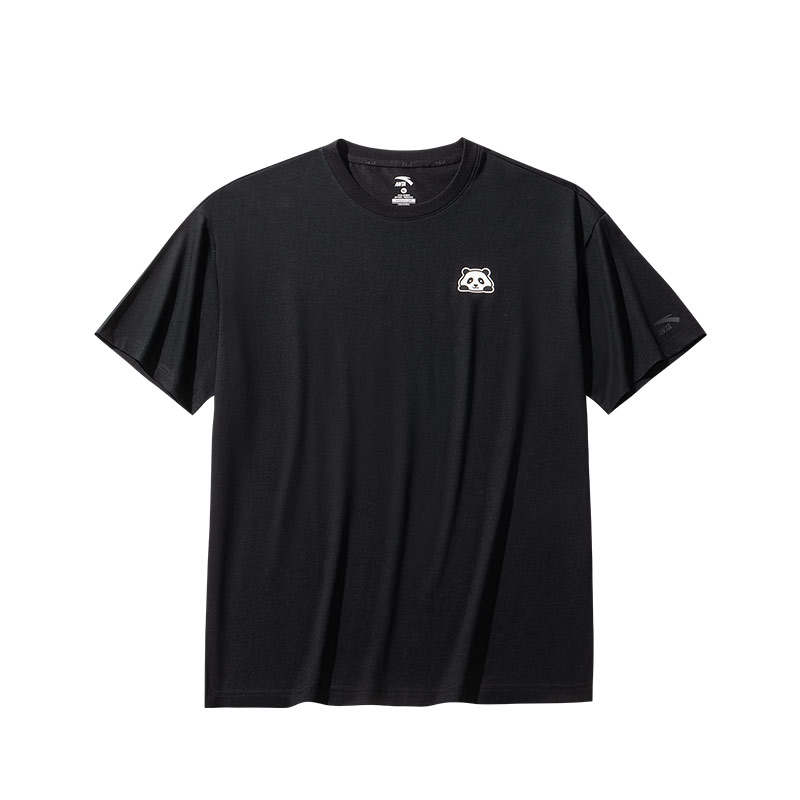 ANTA Anta Life Collection T Shirt Unisex Basic Black