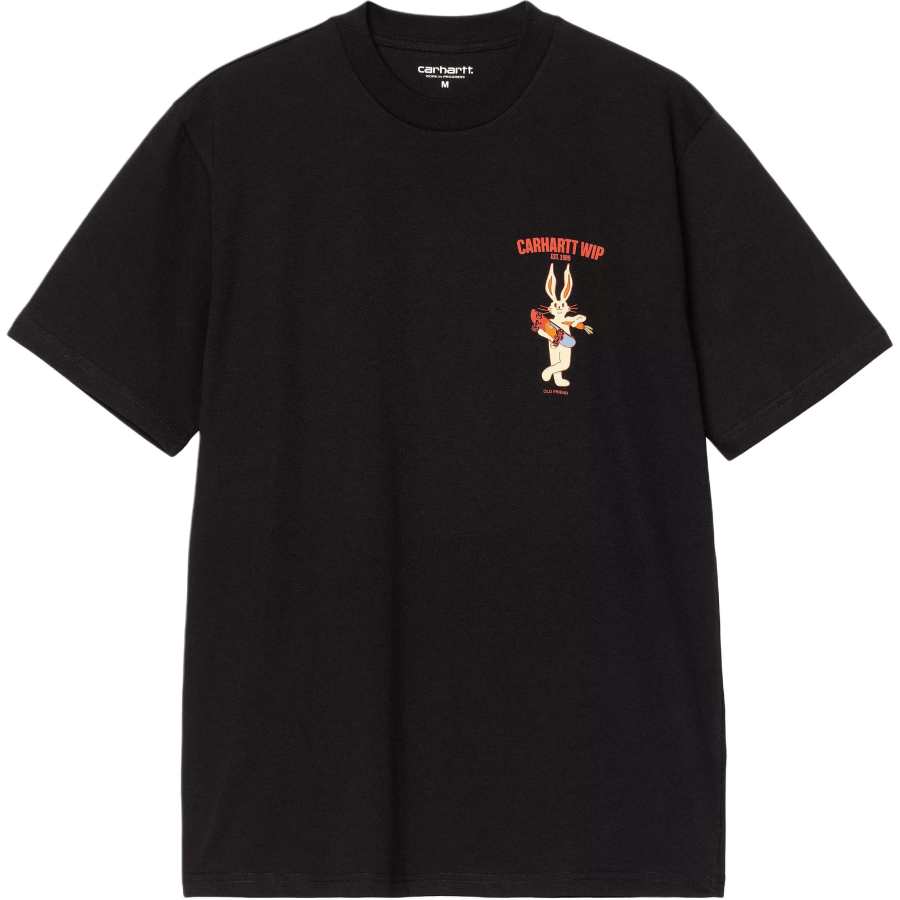 Carhartt WIP T Shirts Men's Black Crew Neck