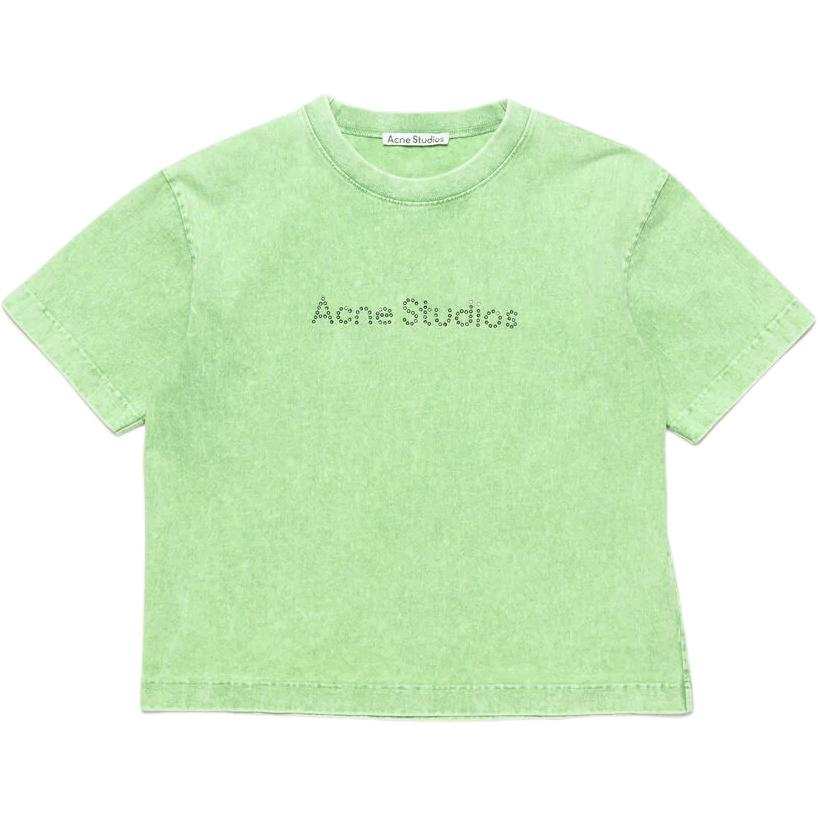 Acne Studios Acne Studios Logo studded T shirt