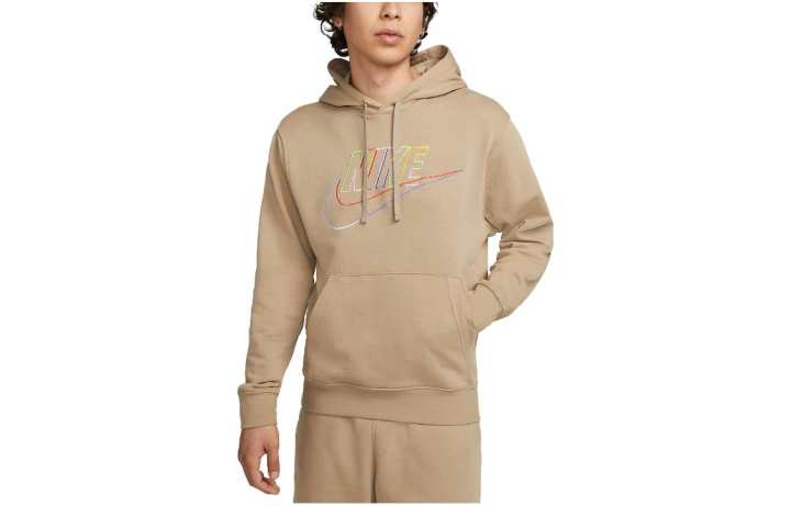 Nike Nike Sweatshirts Men's Khaki Hooded Moderate Other