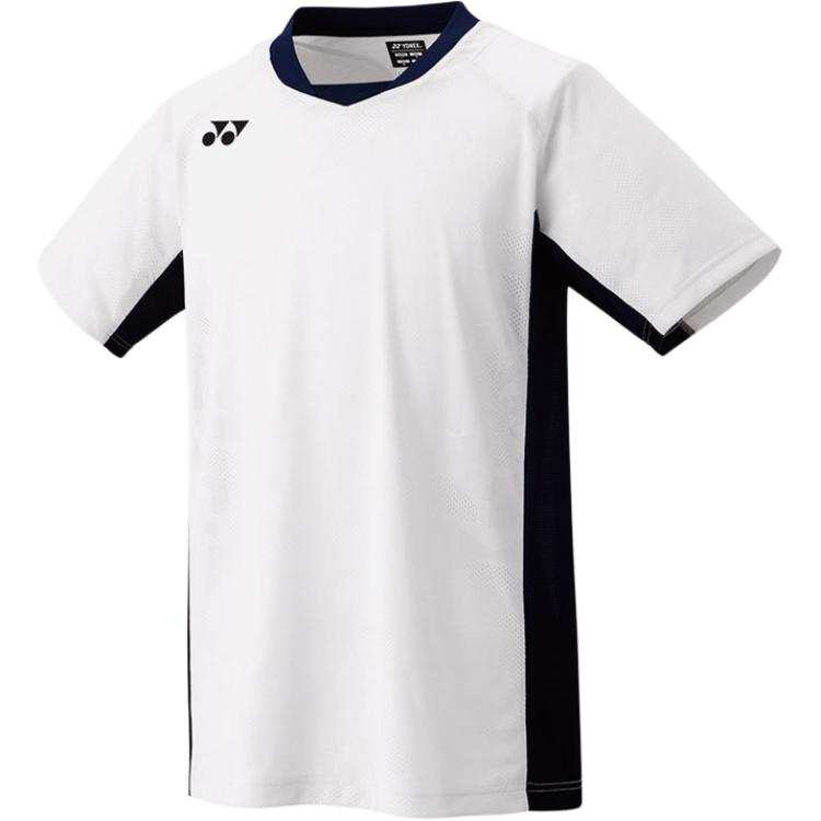 YONEX YONEX T Shirts Men's White V Neck
