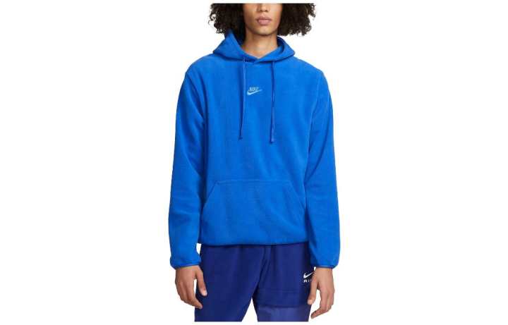 Nike Nike Sweatshirts Men's Dodger Blue Hooded Moderate Regular