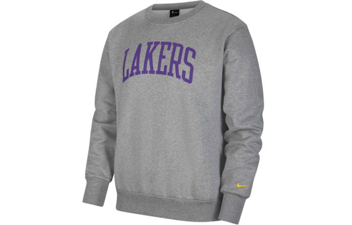 Nike Nike Sweatshirts Men's Carbon Gray Crew Neck Moderate Regular