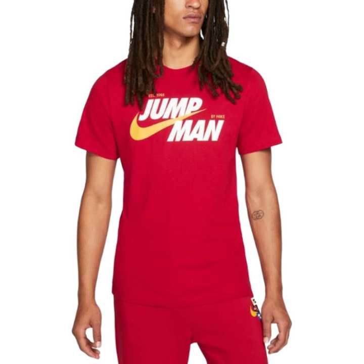 Jordan Jordan Apparel T Shirts Men's Red Crew Neck