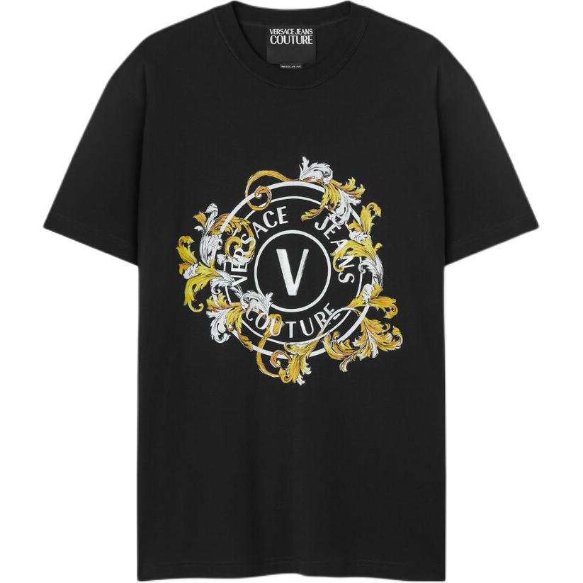 Versace Jeans Couture Baroque Logo T-Shirt