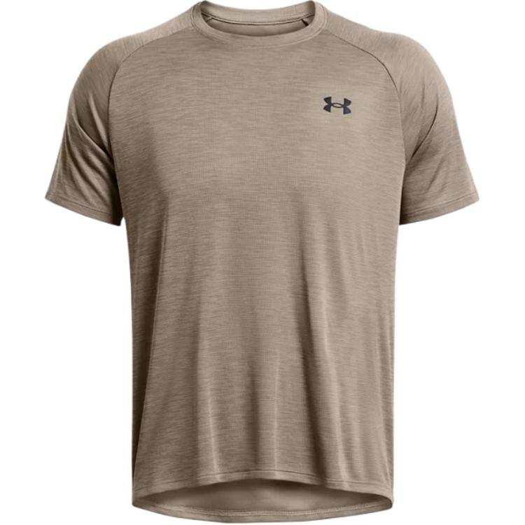 Under Armour T Shirt Men's Taupe Nightfall/Black
